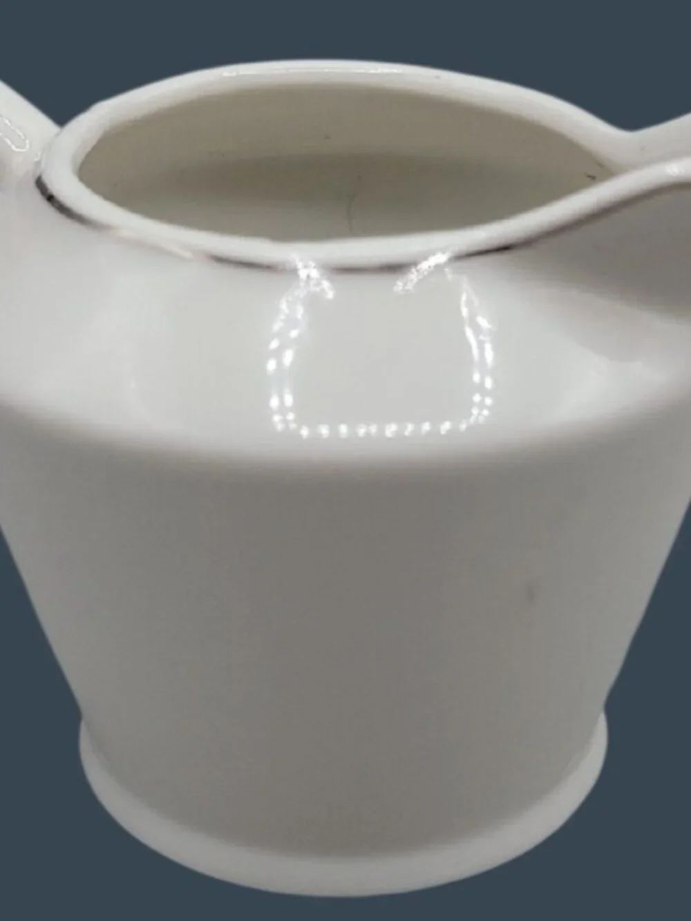 Vtg 1920s Chikaramachi Noritake Hand Painted Porcelain Floral Creamer Pitcher